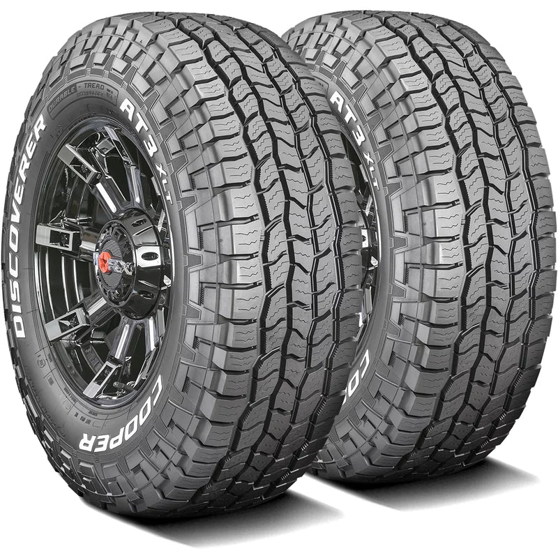 Cooper Discoverer AT3 XLT All Terrain Tires 285/75R16 10 Ply E – Fits Light Trucks & Hummer H3 Models P9641