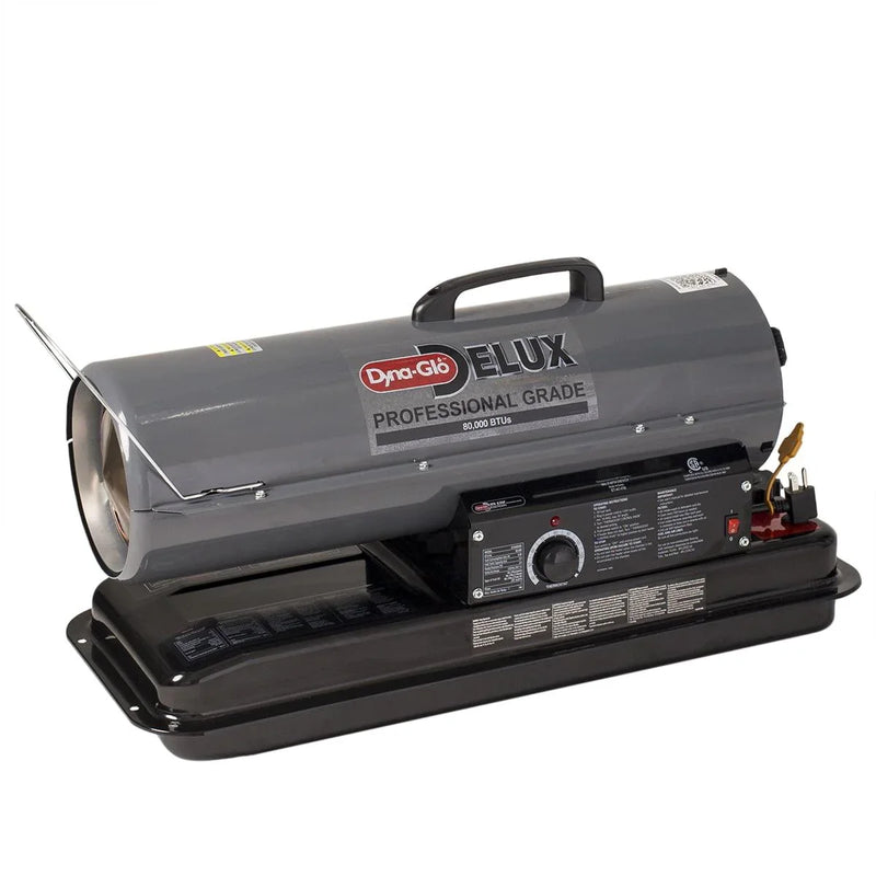 Delux 80,000 BTU Indoor/Outdoor Portable Kerosene Forced Air Heater Z7758