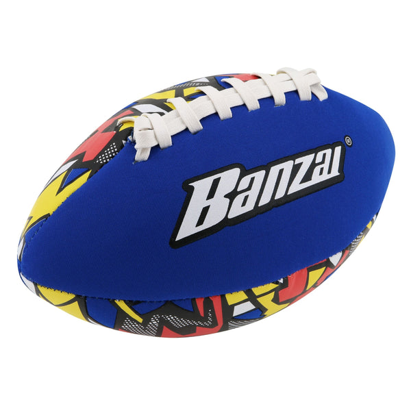 "" Aqua Inflatable Wet or Dry Football Toy, Assorted Colours, Ages 3+, for Beach/Pool Fun Activities E8955