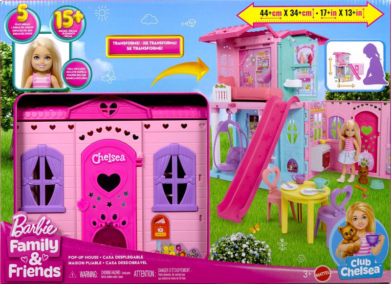 Club Chelsea Pop-Up House Playset with Accessories D7518