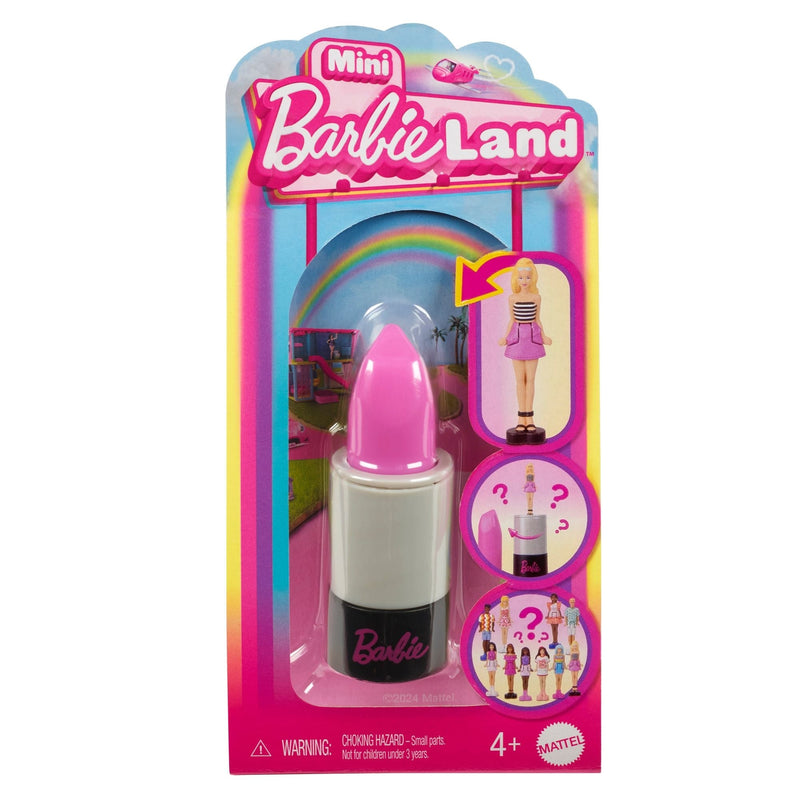 Mini BarbieLand Core Fashionistas Doll, Includes 1.5-in Doll, Ages 4+, Assorted T3132