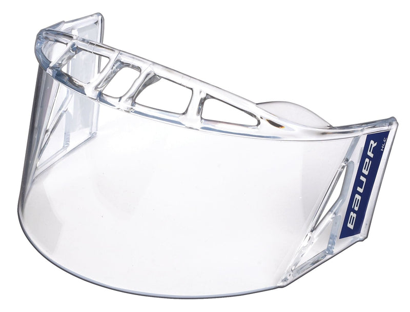 HLC Clear Half-Shield Senior Hockey Face Mask/Visor with Anti-Fog Film & High Impact Polycarbonate Shield B4796