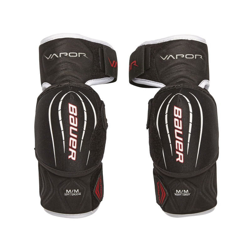 Vapor X Pro Lite Junior Hockey Lightweight Elbow Pads, Black & Red M8832