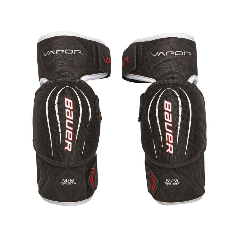 Vapor X Pro Lite Senior Hockey Lightweight Elbow Pads, Black & Red D6624