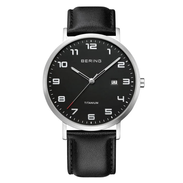 Bering Black Dial Men's Watch L9497
