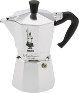 Moka Pot with Ergonomic Anti-Scale Handle, 3-Cup