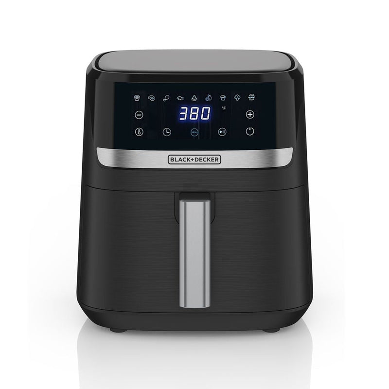 8-in-1 Digital Air Fryer with Non-Stick Cooking Basket, 6-qt O5934