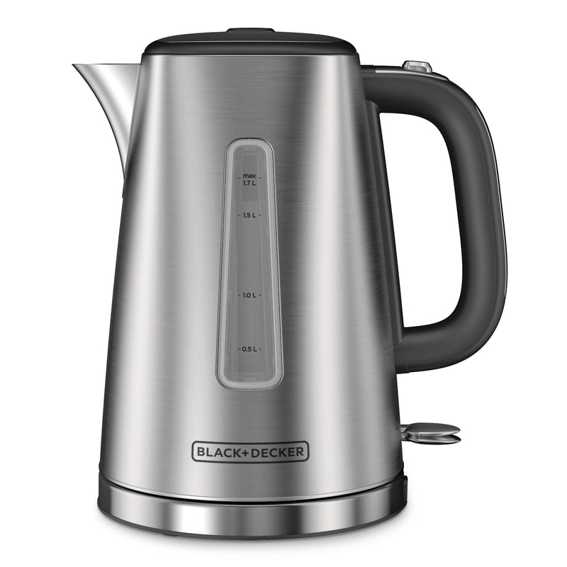 Kitchen Tools Cordless Electric Kettle with Auto Shut Off, Stainless Steel, 1.7L J7308