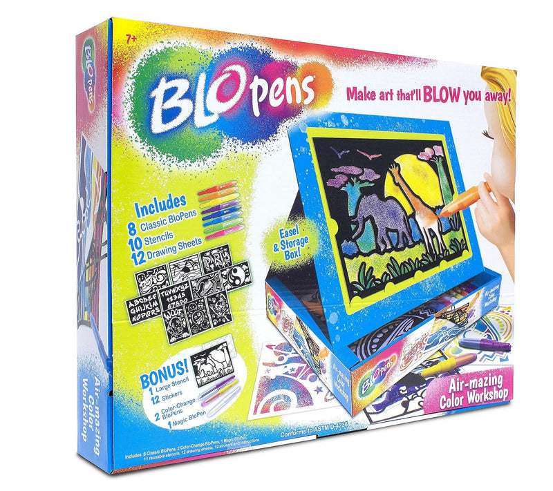 Air-Mazing Colour Workshop Kit with 10 Stencils, Ages 7+ D5221