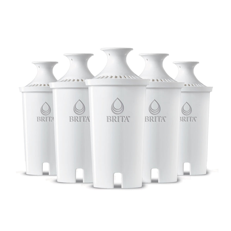 Advanced Water Pitcher Replacement Filter, BPA Free, 5-pk W9537