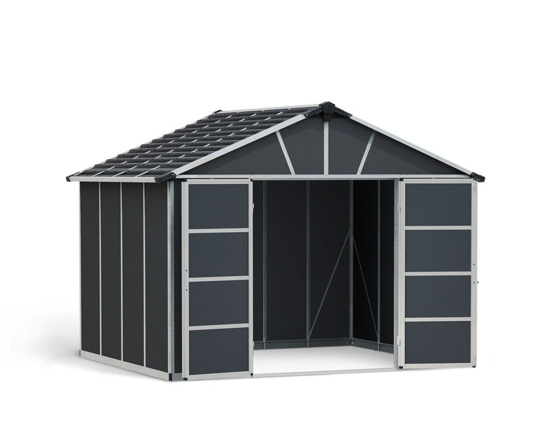 Multi-Function Polycarbonate Yukon Shed, 11x9-ft O1995