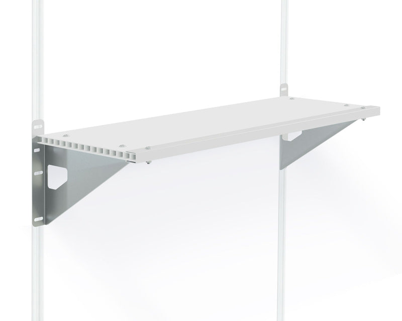 Polycarbonate Shelf Kit with Steel Brackets, 30-kg A2469
