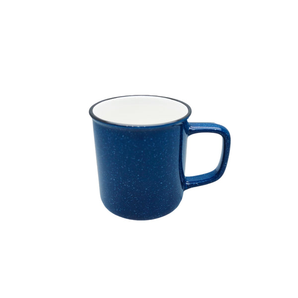 Durable Stoneware Camp Style Mug, Red, 14-oz T3071