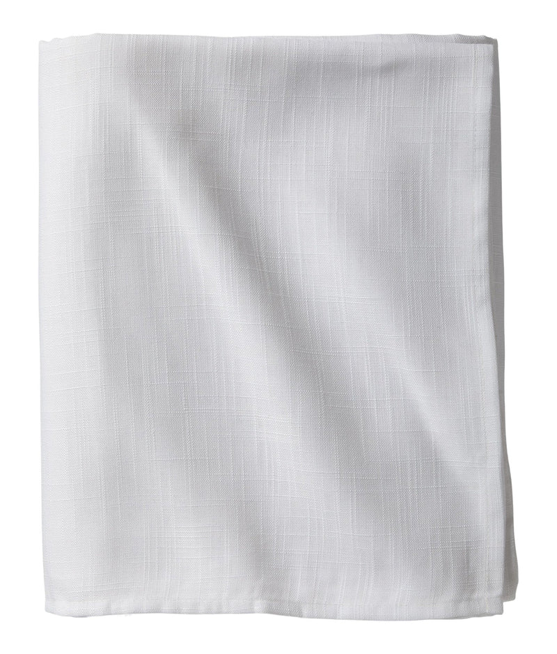 Essential Oatmeal Table Cloth, White, 60-in Width X5214
