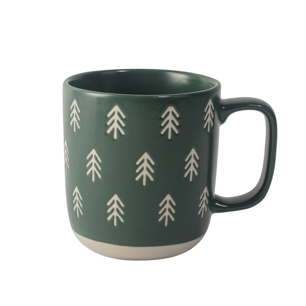 Evergreen Stoneware Mug, 13-oz C9613