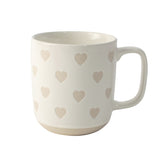 Heart Stoneware Mug, 13-oz