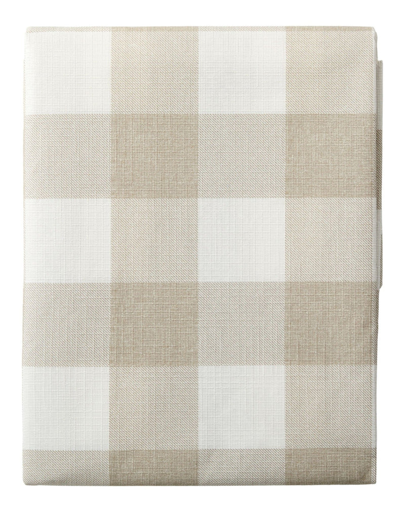 Indoor/Outdoor Plaid PEVA Table Cloth, 60-in x 84-in Q8211