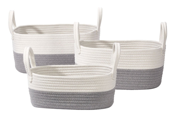 Nesting Rope Baskets Set, 3-pk F6161