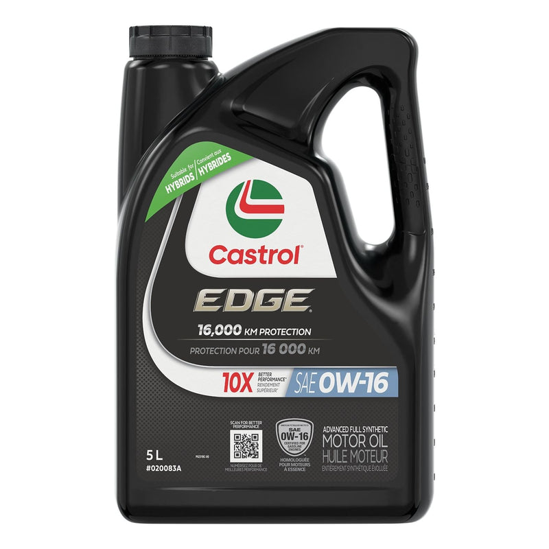 EDGE 0W16 Advanced Synthetic Motor Oil, 5-L H2942