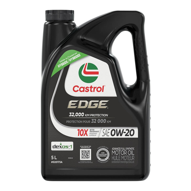 EDGE 0W20 Advanced Synthetic Engine/Motor Oil, 5-L S7797