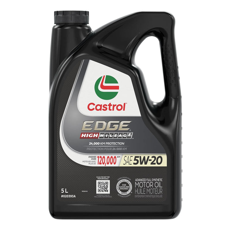 EDGE High Mileage 5W20 Synthetic Engine/Motor Oil, 5-L V0820