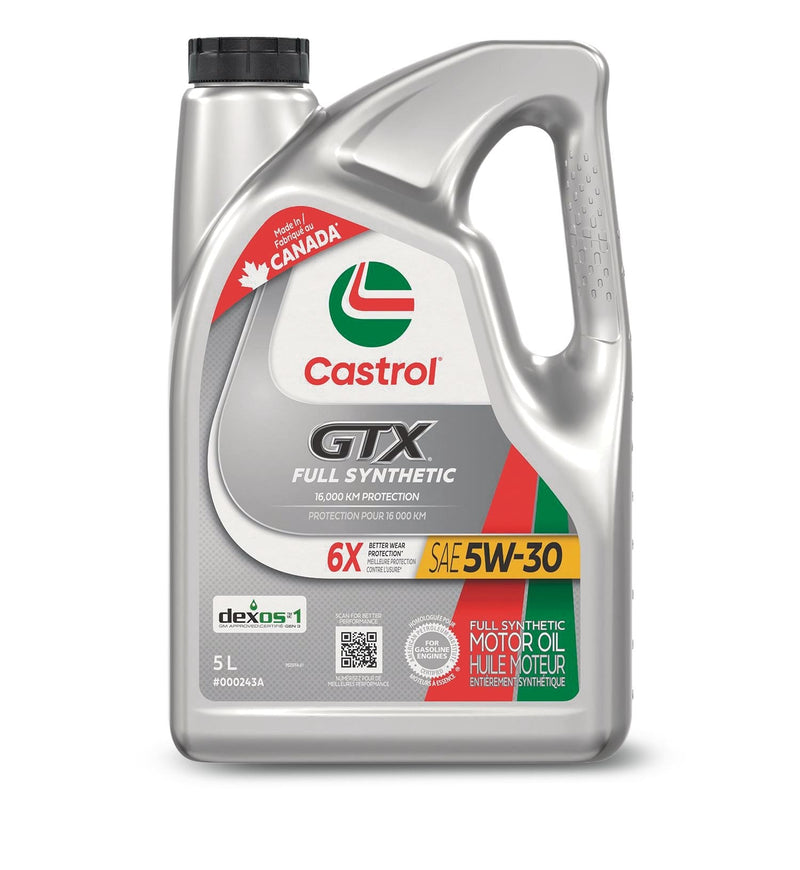 GTX Full Synthetic 5W30 Engine/Motor Oil, 5-L Jug Y3611
