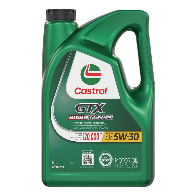 GTX High Mileage 10W30 Conventional Engine/Motor Oil, 5-L H3442