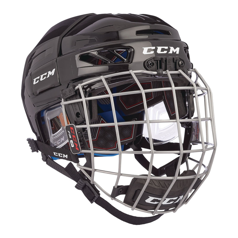 FitLite 3DS Hockey Helmet & Cage Combo, Junior, Black L0811