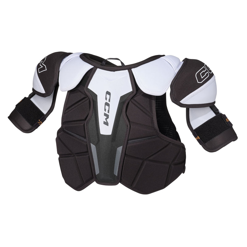 Tacks XR80 Hockey Shoulder Pads, Junior, Black/White/Grey, Assorted Sizes R9659