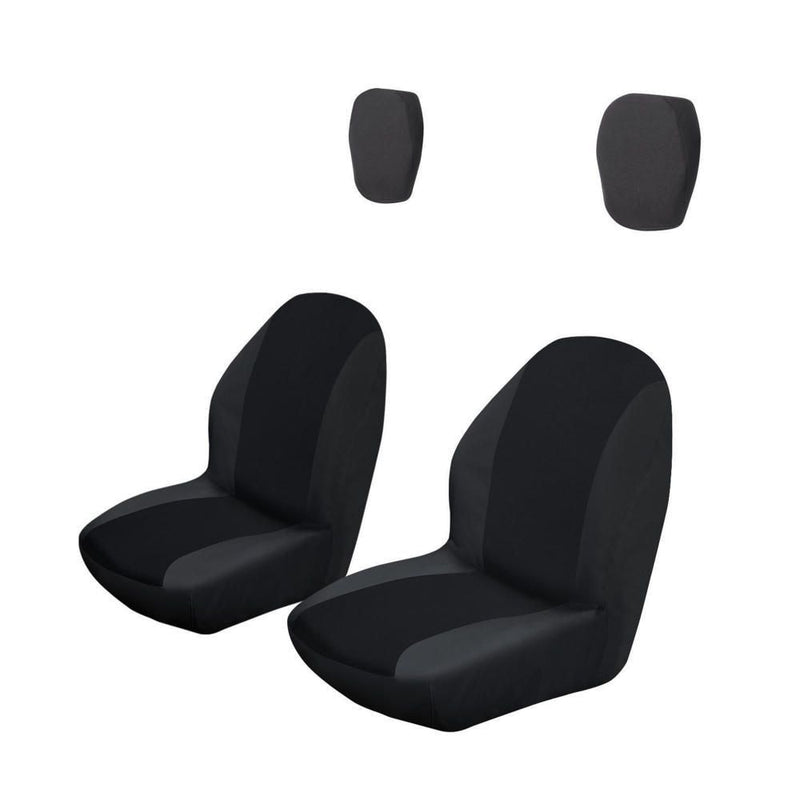 UTV Bucket Seat Covers, Fits Rhino (2015 Models & Older), Black V9866