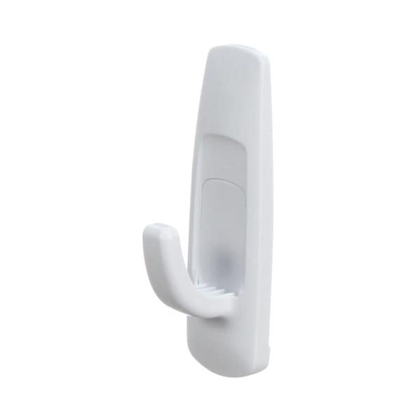 Large Utility Hooks Value Pack with Adhesive Strips, No Surface Damage, 5-lb, 6 Strips per Pack S4164