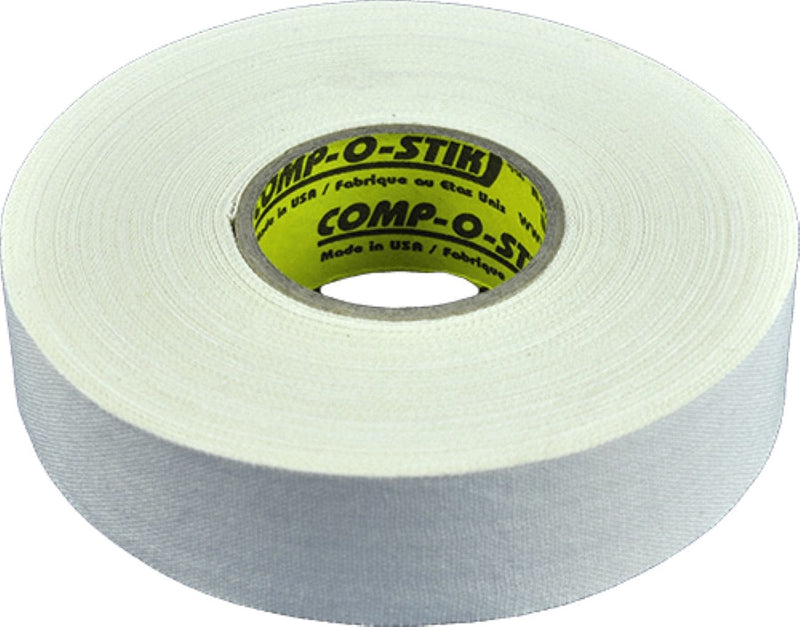Cloth Hockey Stick Tape, White, 24-mm x 15-m, 4-pk L0241
