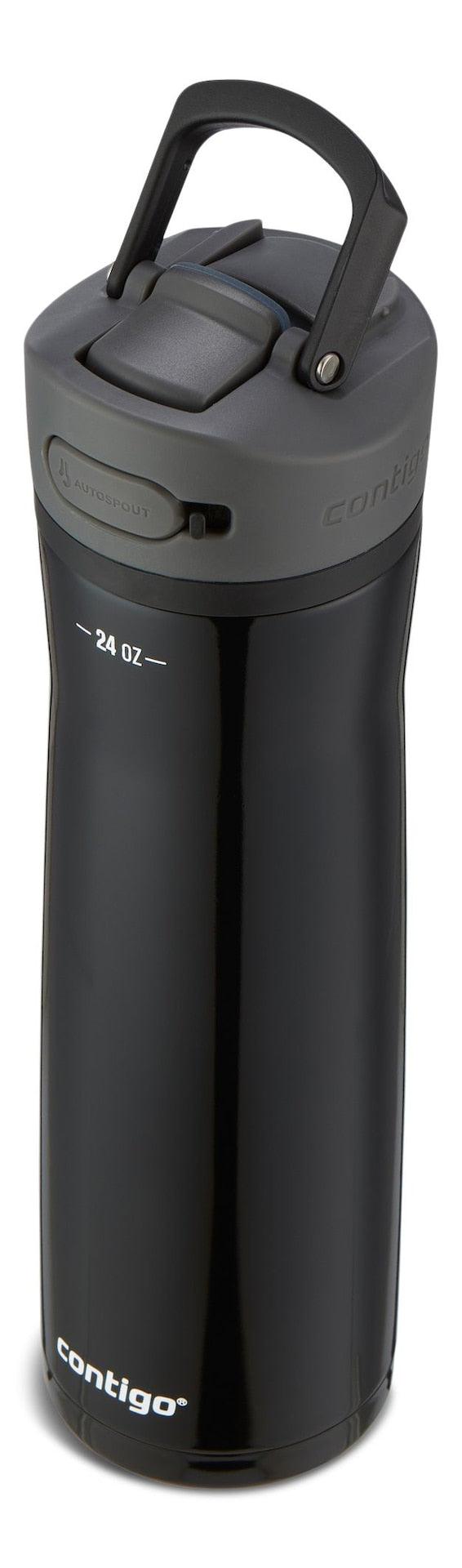 Ashland Chill 2.0 Insulated Stainless Steel Straw Water Bottle with Lid and Handle, 710-mL P2427