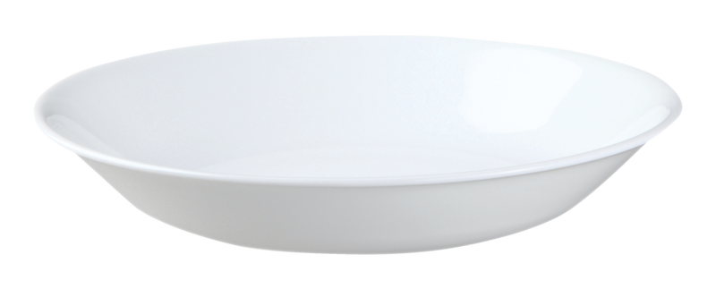 Glass Salad Bowl, 20-oz, White J3919