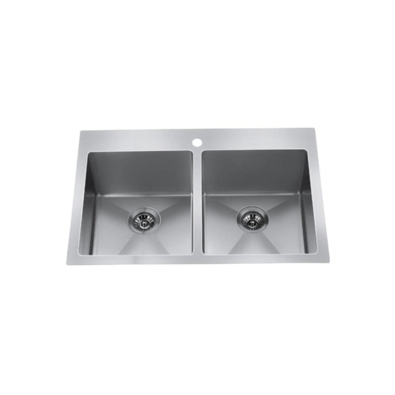 Dual Mount Double Bowl Sink F3883