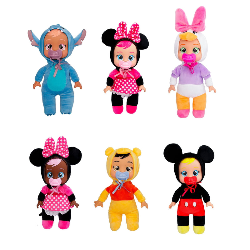 Cry Babies Tiny Cuddles Character Dolls for Ages 18m+, Various Characters Y4715