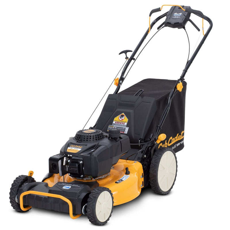 196cc 3-in-1 Gas Engine AWD Walk Behind Self-Propelled Mower, 21-in X1879