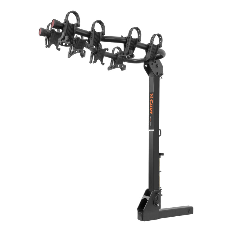 12126 Premium Hitch-Mounted Bike Rack (4-Bike, 2-in Shank) U1459