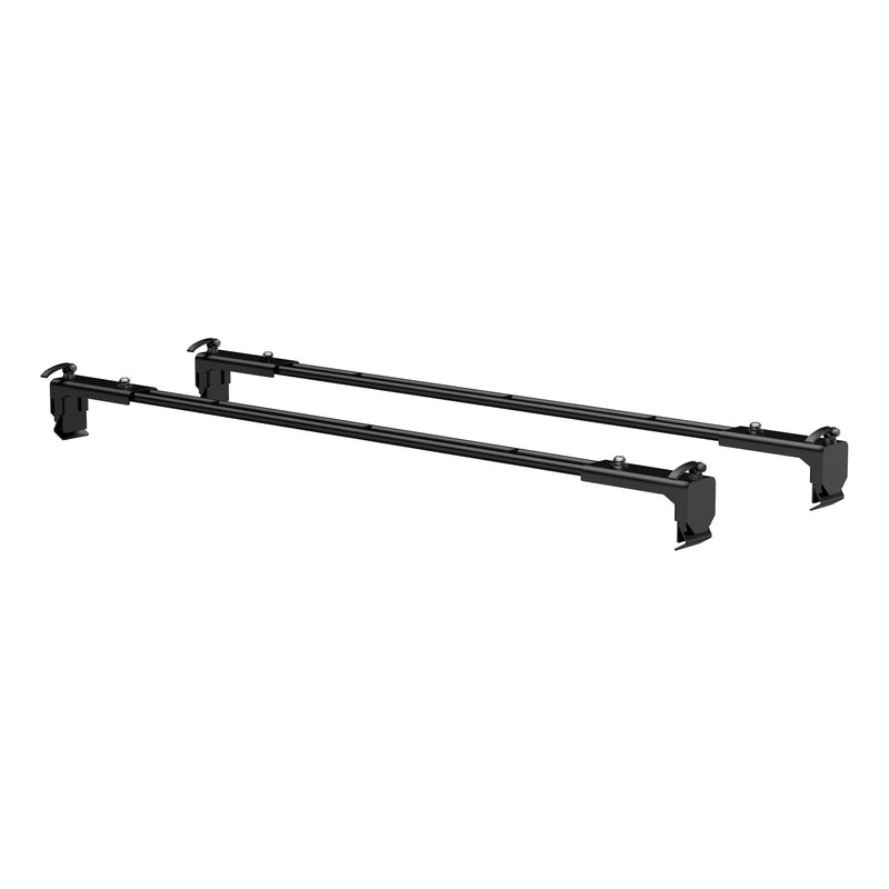 18119 Quick-Release Roof Rack Crossbars, Black Steel, Select Wrangler JK S2060