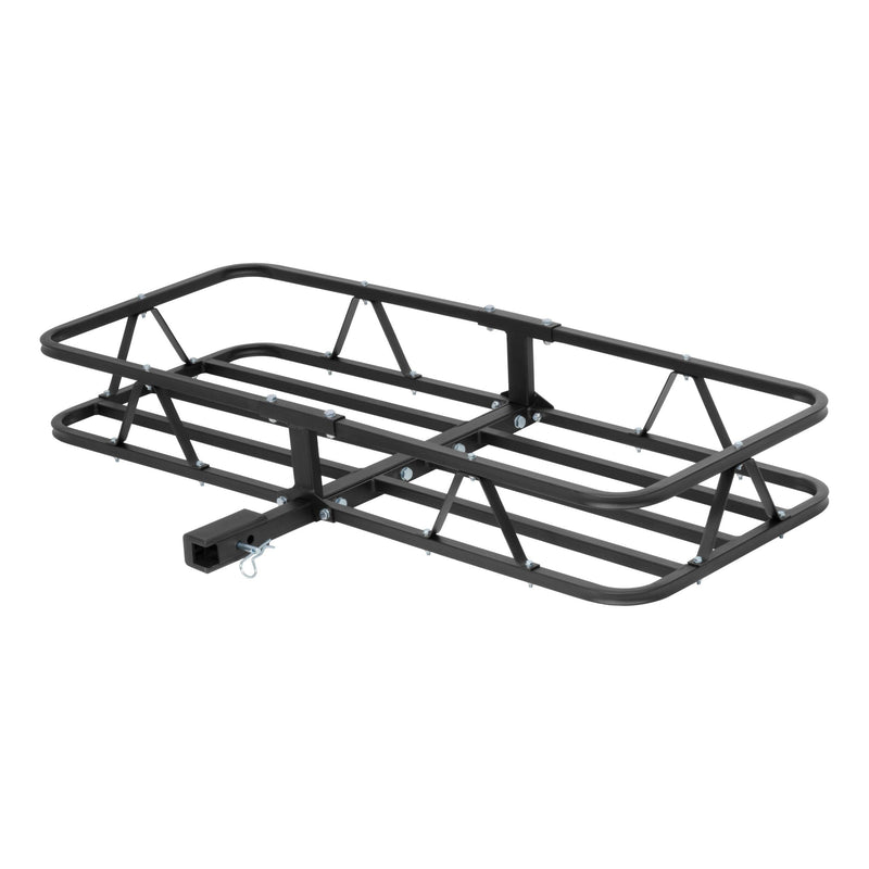 18145 48 x 20-Inch Basket Hitch Cargo Carrier, 500 lbs Capacity, Black Steel, 1-1/4, 2-In Adapter Shank U7905