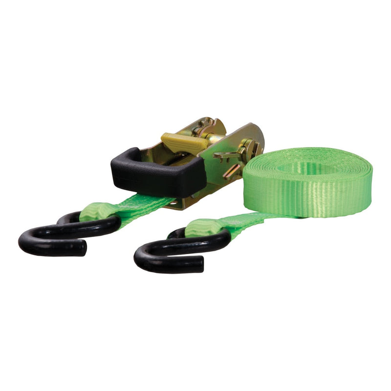 83027 16-ft Lime Green Cargo Strap with S-Hooks (1,100-lb) N8783