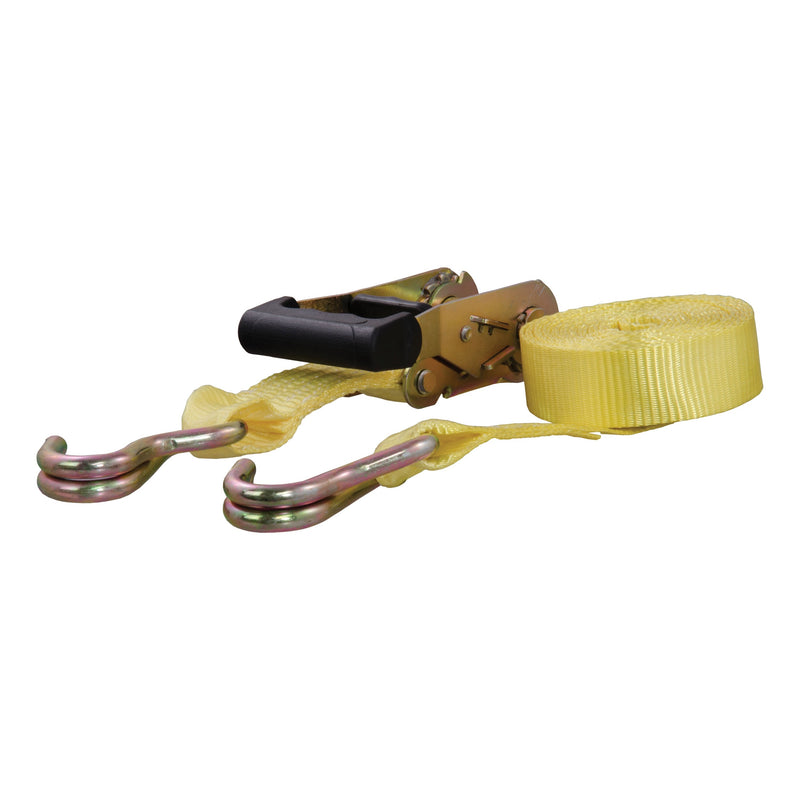 83036 Cargo Strap with J-Hooks, Yellow, 1,667-lb, 14-ft A6847