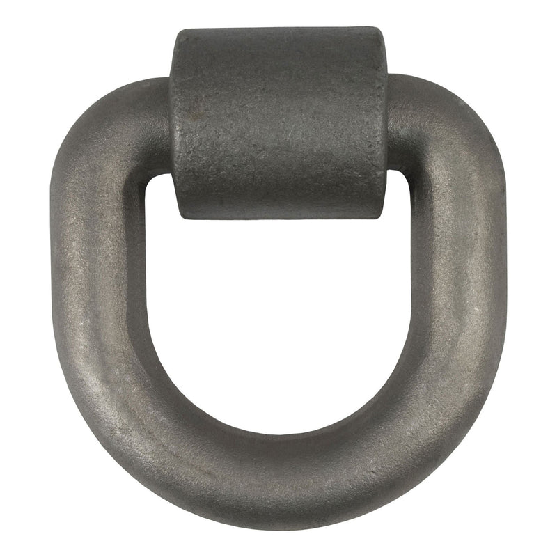83770 3 x 3-in Weld-On Tie-Down D-Ring (15,587 lbs, Raw Steel) L6610