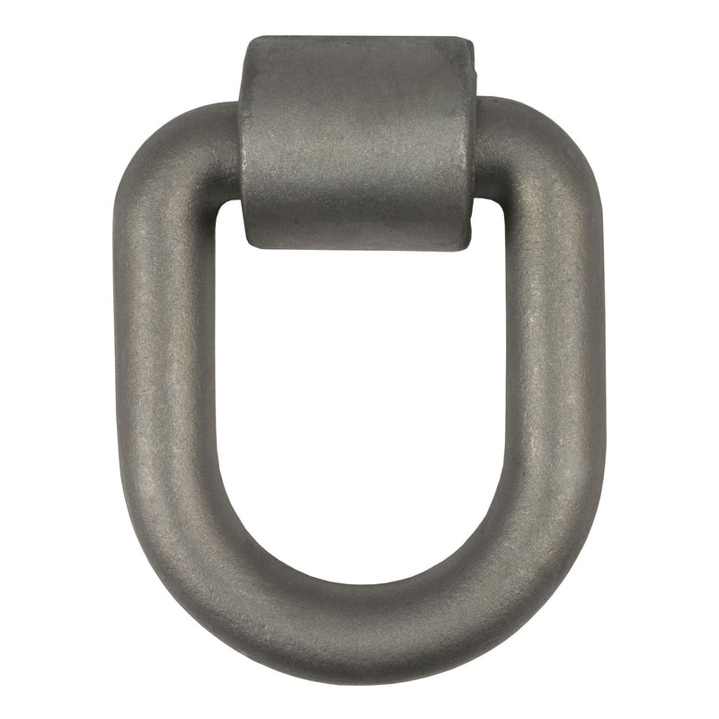83780 3 x 4-in Weld-On Tie-Down D-Ring (15,587 lbs, Raw Steel) B138