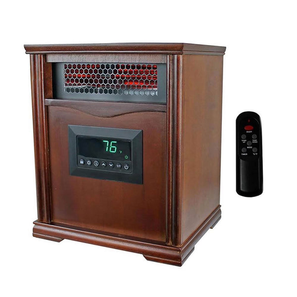 LifeSmart LifePro 4 Element 1500W Electric Infrared Quartz Space Heater F7232