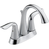Faucet Lahara Double Handle 4-in Centerset Bathroom Sink Faucet with Pop-up Drain, Assorted Finishes