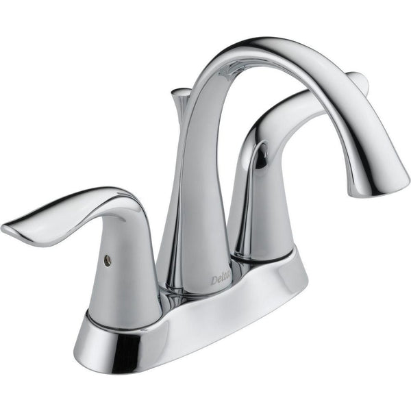 Faucet Lahara Double Handle 4-in Centerset Bathroom Sink Faucet with Pop-up Drain, Assorted Finishes G9963