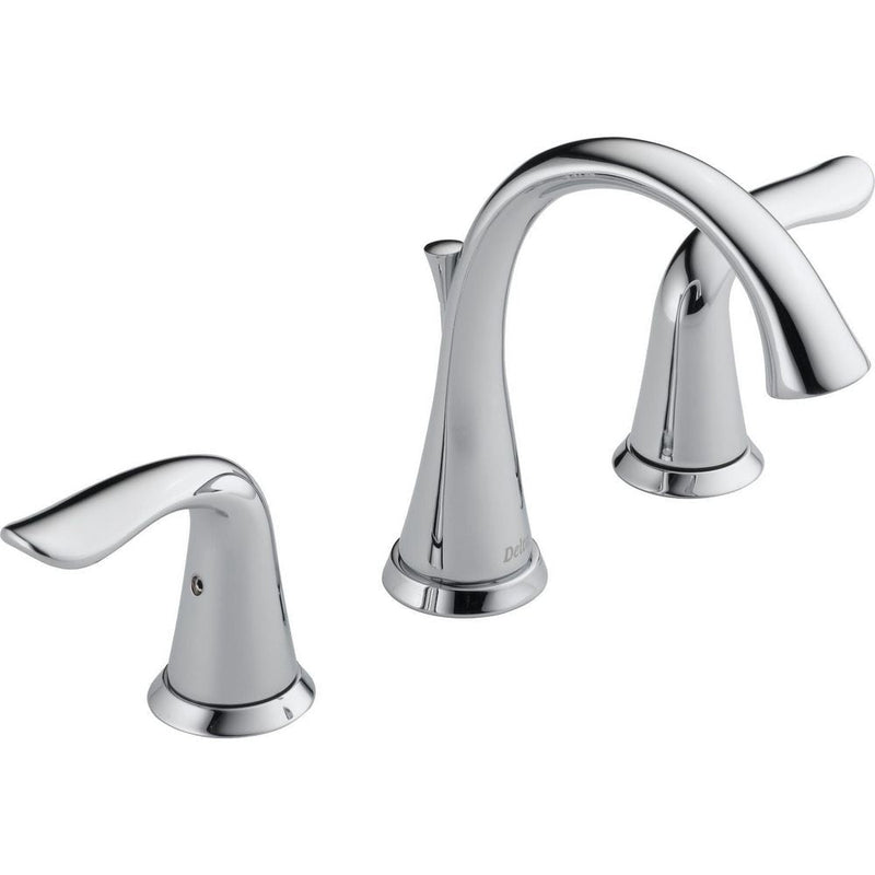 Faucet Lahara Double Handle Widespread 4-16-in Centerset Bathroom Sink Faucet with Pop-up Drain, Assorted Finishes D4087