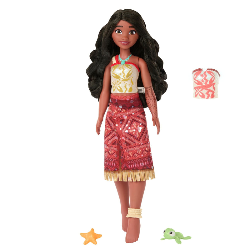 Princess Moana 2 Swimming Tautai Moana Fashion Doll for Ages 4+ L9781