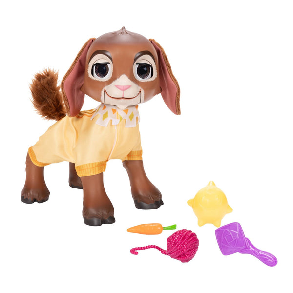 Wish Magical Movable & Talking Valentino & Star Set with Sounds, Large Interactive 12-in Toy Figure for Kids, Ages 3+ Q4397